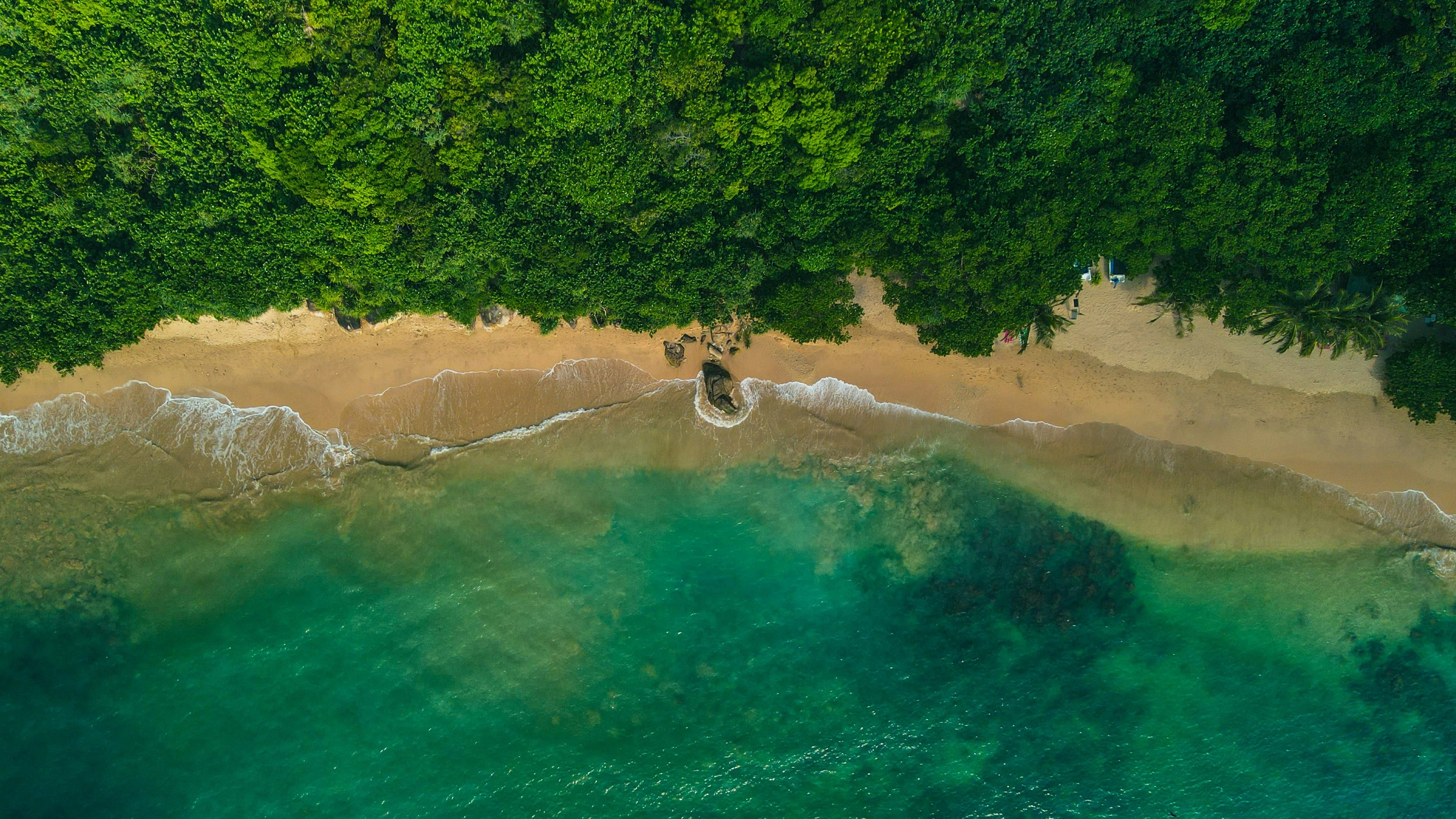 Relaxing on Unawatuna Beach